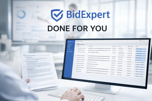 BID EXPERT-  DONE FOR YOU